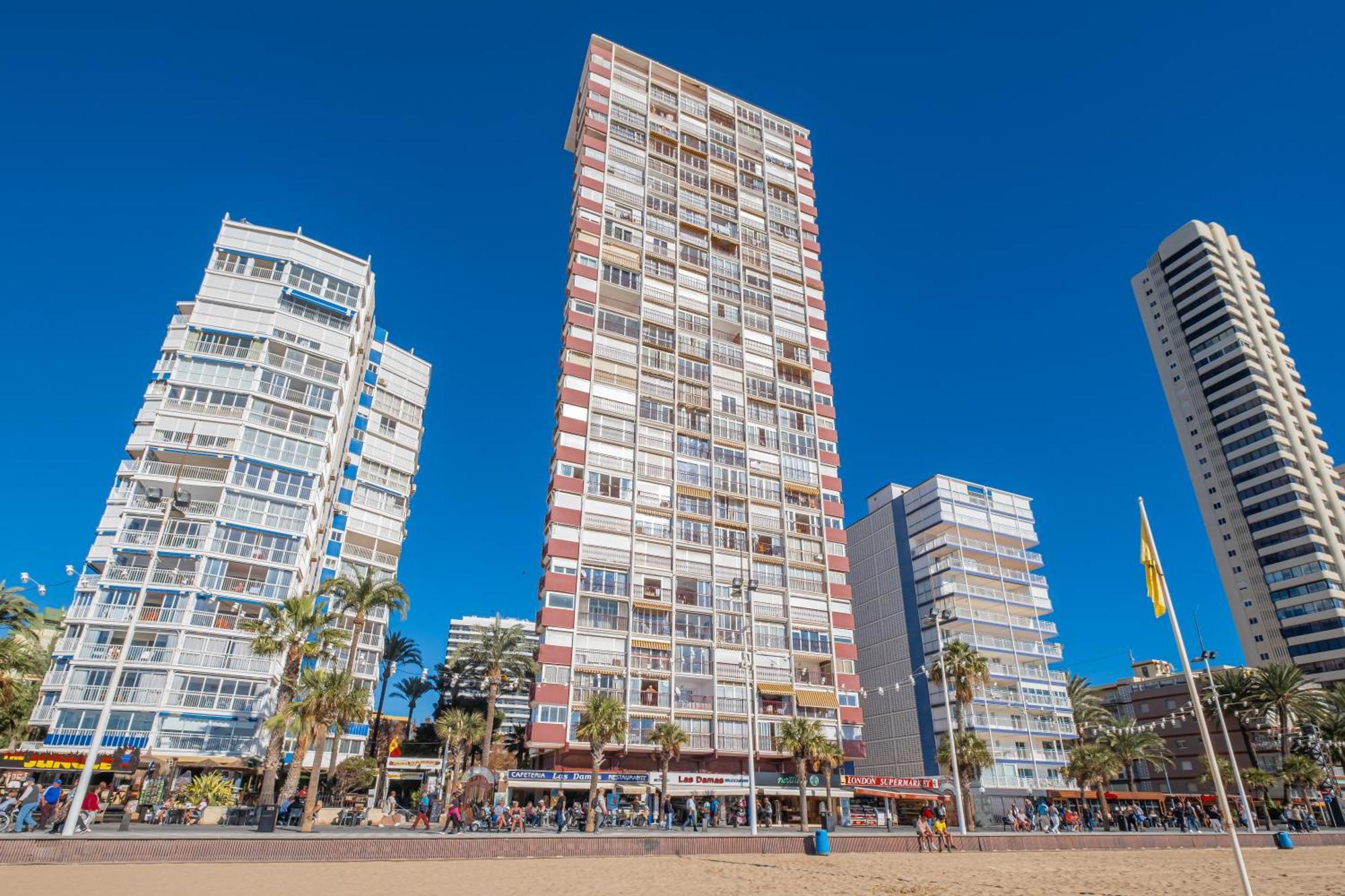 Las Damas 23-E Levante Beach Benidorm Esterno foto